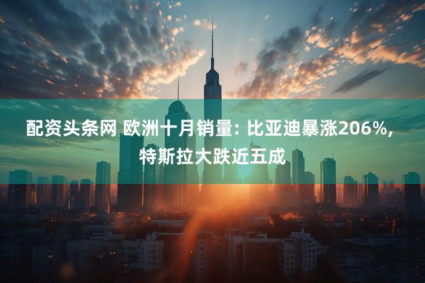 配资头条网 欧洲十月销量: 比亚迪暴涨206%, 特斯拉大跌近五成