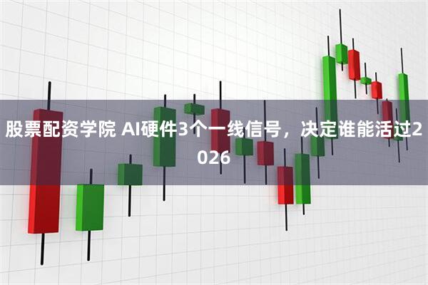 股票配资学院 AI硬件3个一线信号，决定谁能活过2026